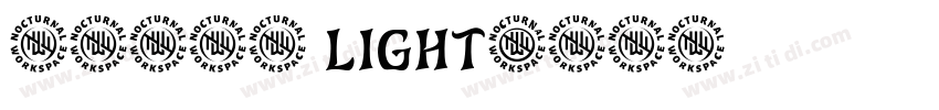 字语文乐体 Light字体转换